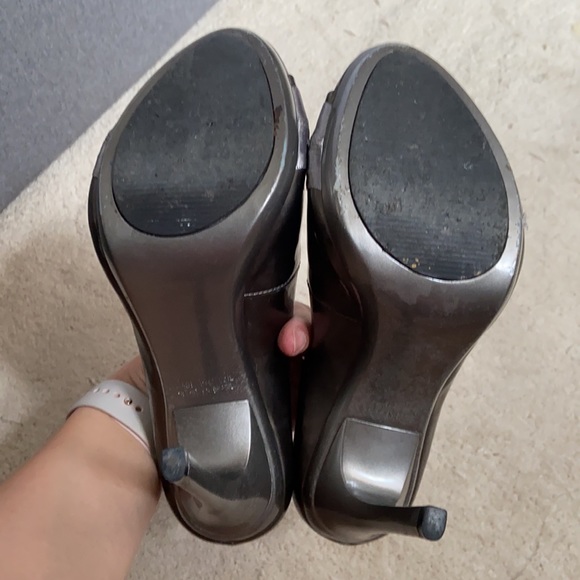 Carlos Santana peep toe platform heels size 8.5 - Picture 6 of 6